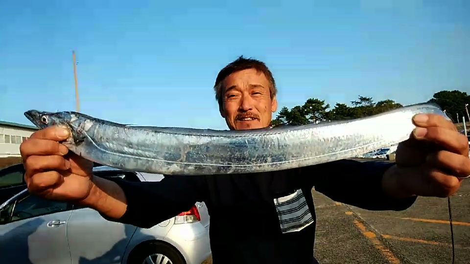 太刀魚釣りに  行きました