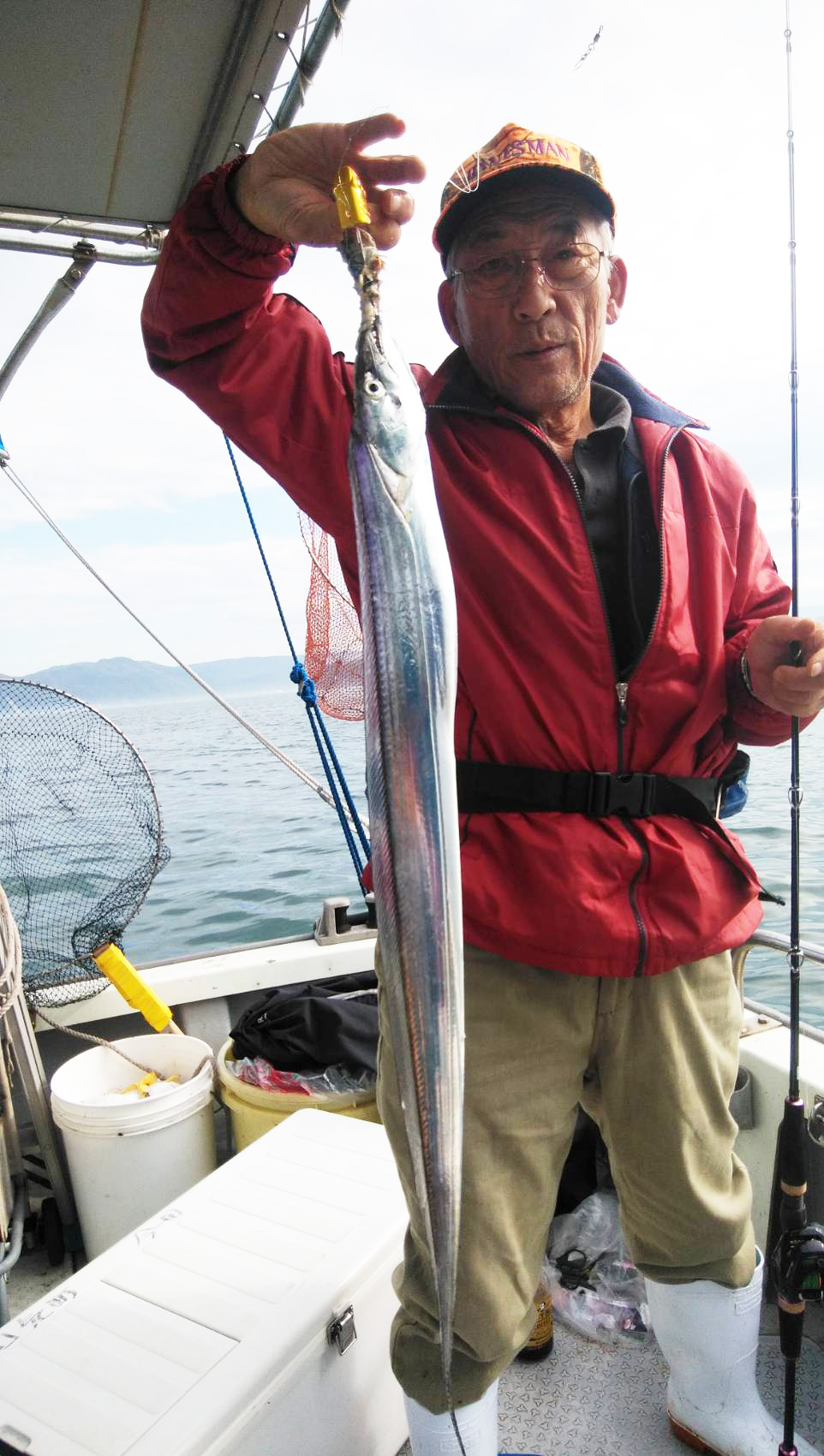 太刀魚が釣れました