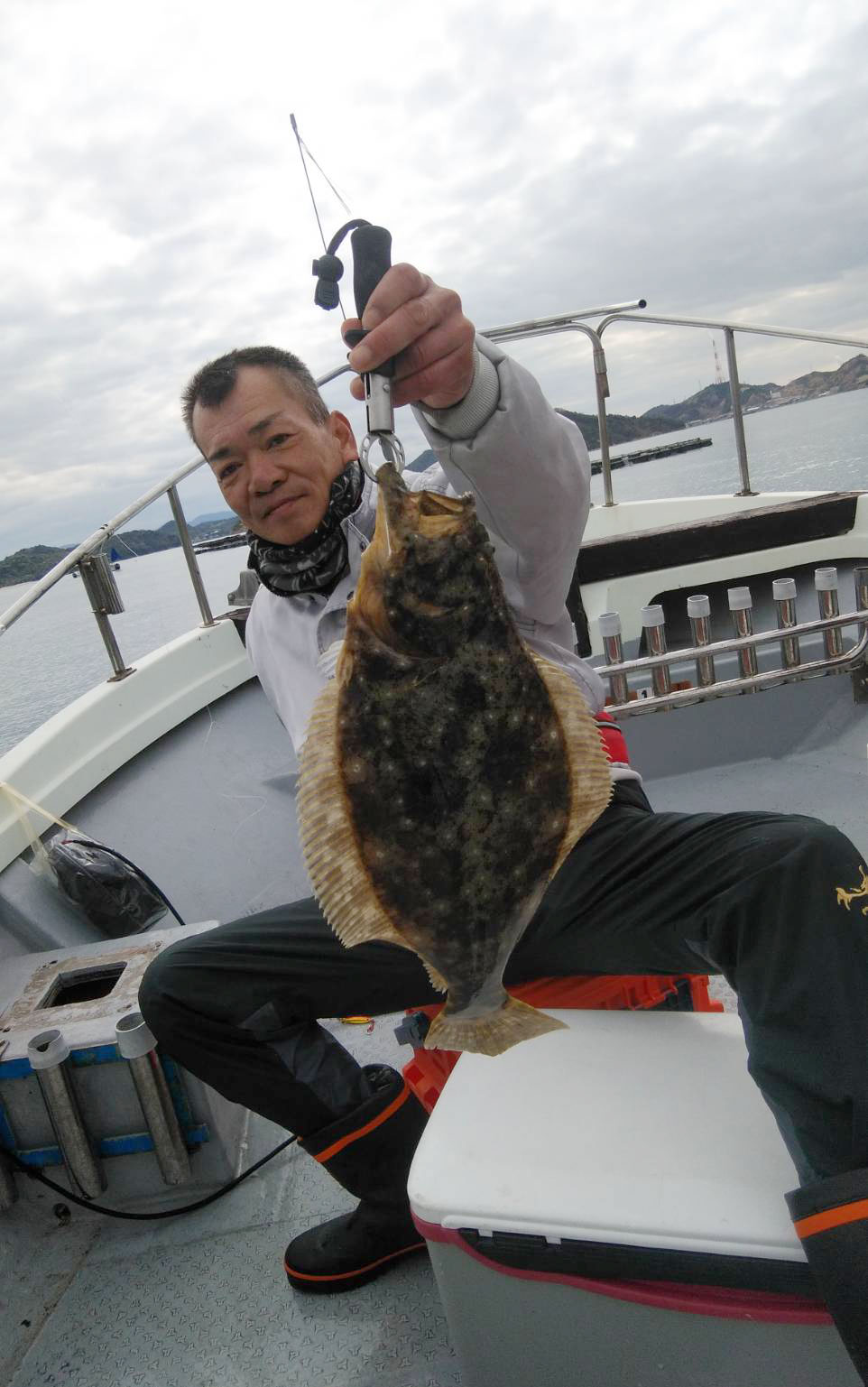 タイ、ヒラメが釣れました